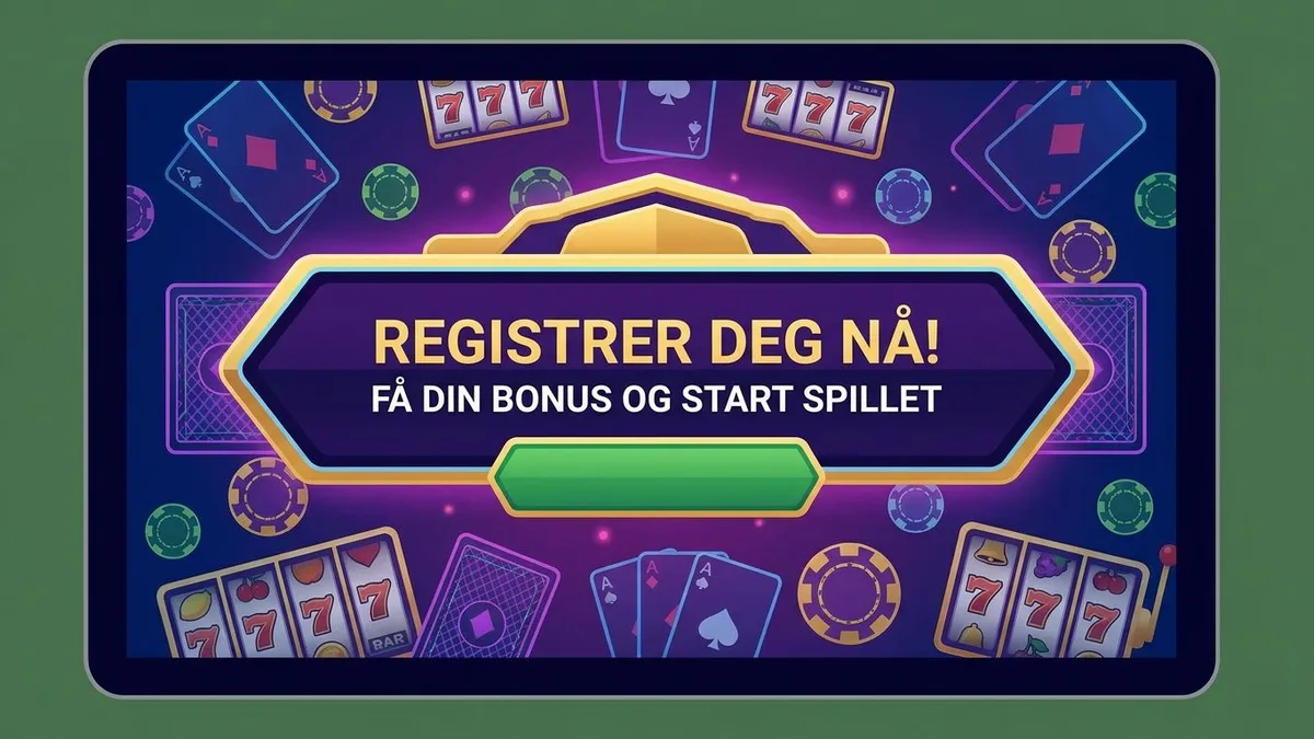 Registrer deg med bonus